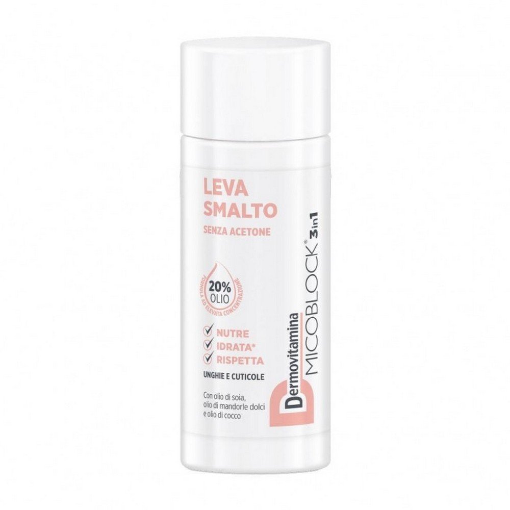 PASQUALI - Dermovitamine Mico 3in1 - Nail Polish Remover 125 Ml,PASQUALI - Dermovitamine Mico 3in1 - Levasmalto 125 Ml,Pasquali Srl