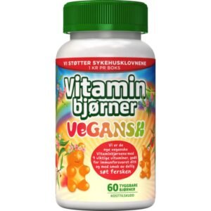 Peach flavored vitamin bears 60