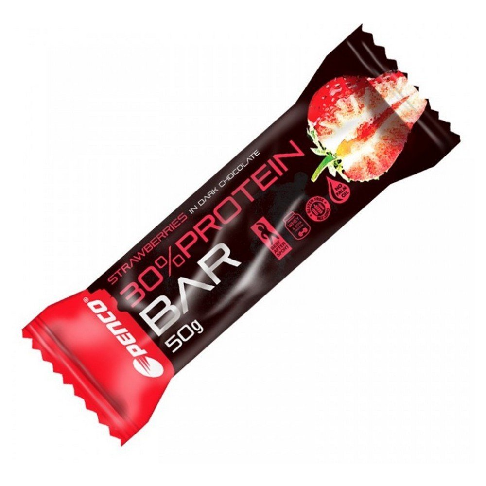 PENCO Protein bar strawberry in dark chocolate 50 g