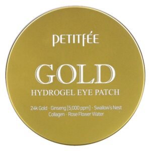 Petitfee, Gold Hydrogel Eye Patch, 60 Patches,Petitfee, Gold Hydrogel-Augenpad, 60 Stück