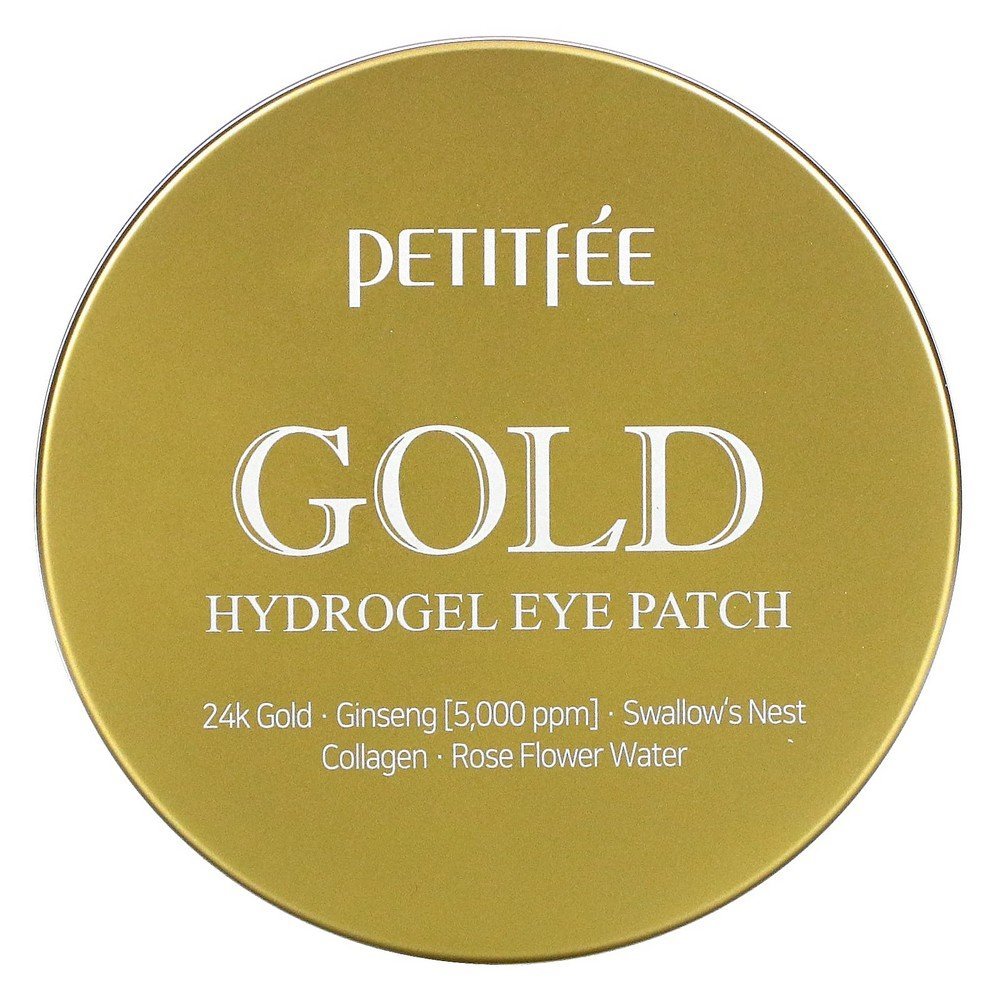 Petitfee, Gold Hydrogel Eye Patch, 60 Patches,Petitfee, Gold Hydrogel-Augenpad, 60 Stück