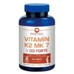 Pharma Activ Vitamín K2 MK 7 + D3 Forte 125