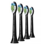 PHILIPS SONICARE Optimal White HX6064/11 black replacement heads 4 pcs