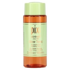 Pixi Beauty, Glow Tonic, Exfoliating Toner, 3.4 fl oz (100 ml), Pixi Beauty, Skintreats, Glow Tonic, Peeling-Toner, für alle Hauttypen, 100 ml (3,4 fl. oz.)
