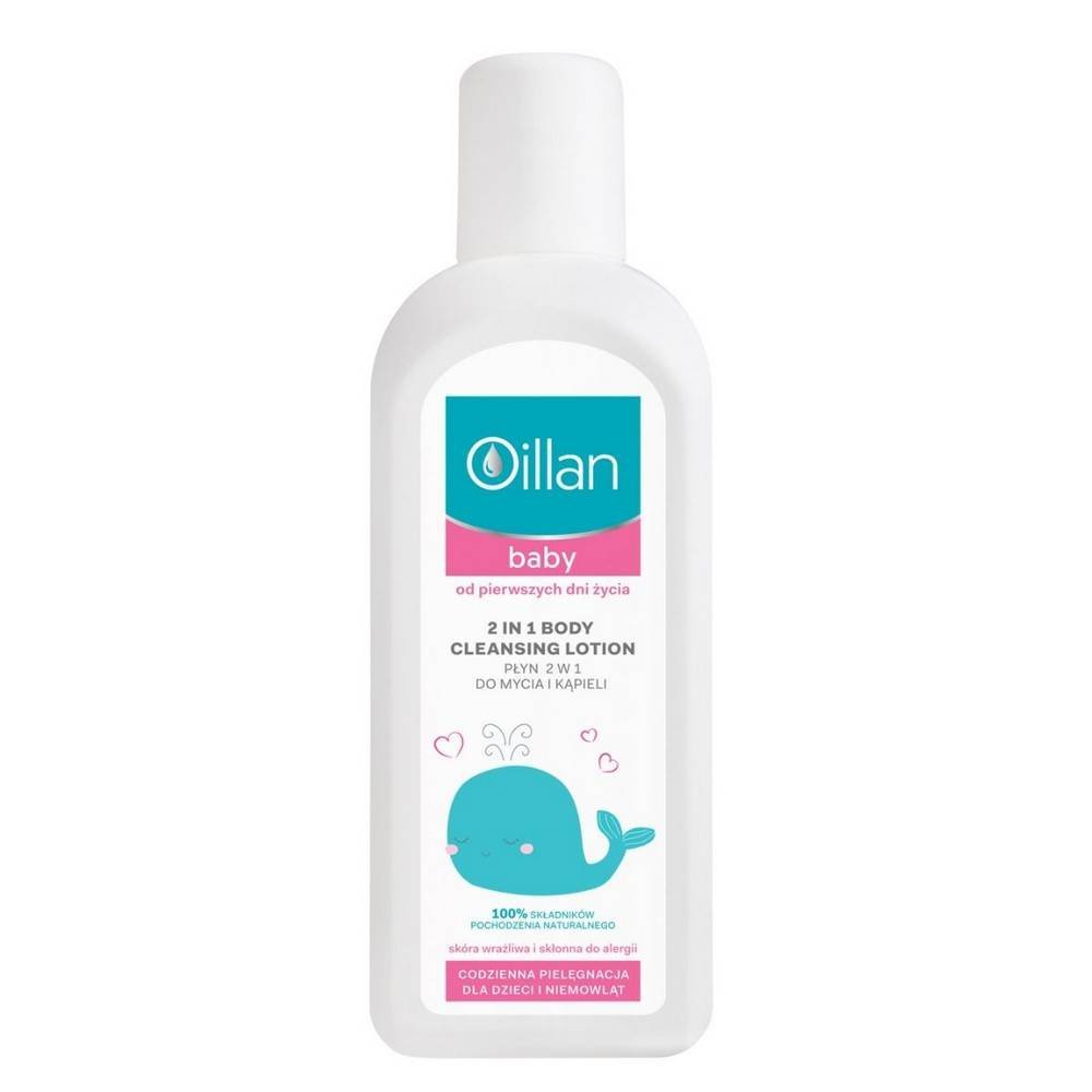 Płyn do kąpieli dla dzieci Oillan 400 ml 480 g