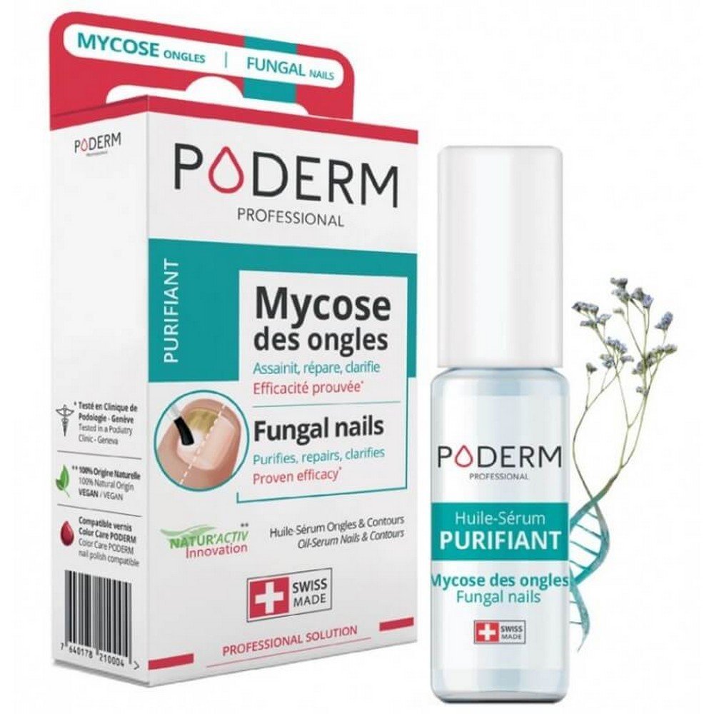 Poderm Purifying Nail Fungus 8ml,Poderm Purifiant Mycose des Ongles 8 ml