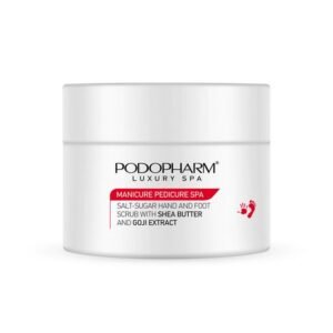 PODOPHARM ,Goji salt and sugar peeling for feet and hands,Peeling solno-cukrowy Goji do stóp i dłoni