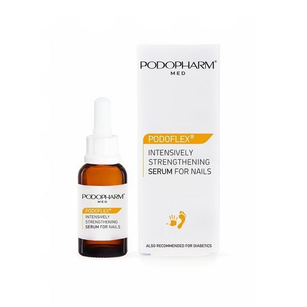 Podopharm,Intensively Strengthening Nail Serum Podoflex, 10,Ml,Intensywnie wzmacniające serum do paznokci Podoflex, 10,Ml