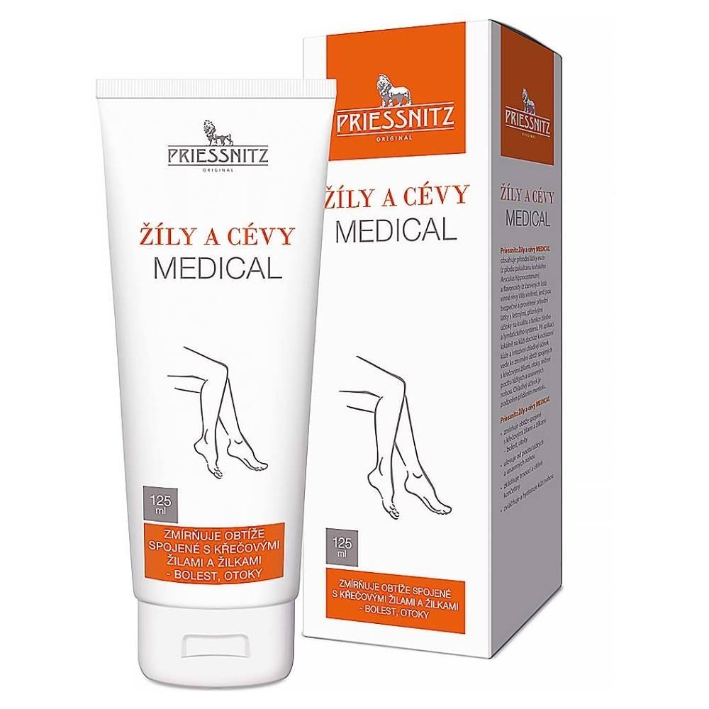 Priessnitz Veins and vessels Medical 125 ml