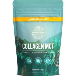 Primal Harvest,Collagen MCT by Primal Harvest – powder supplement 300 g (Pack of 1),Collagen MCT by Primal Harvest – suplement w proszku  300 g (Pack of 1)