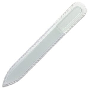 Mont Bleu s.r.o.,PRO Crystal Glass Nail File with 2-side filling surface,Skleněný pilník na nehty PRO Crystal s 2stranným plnicím povrchem
​