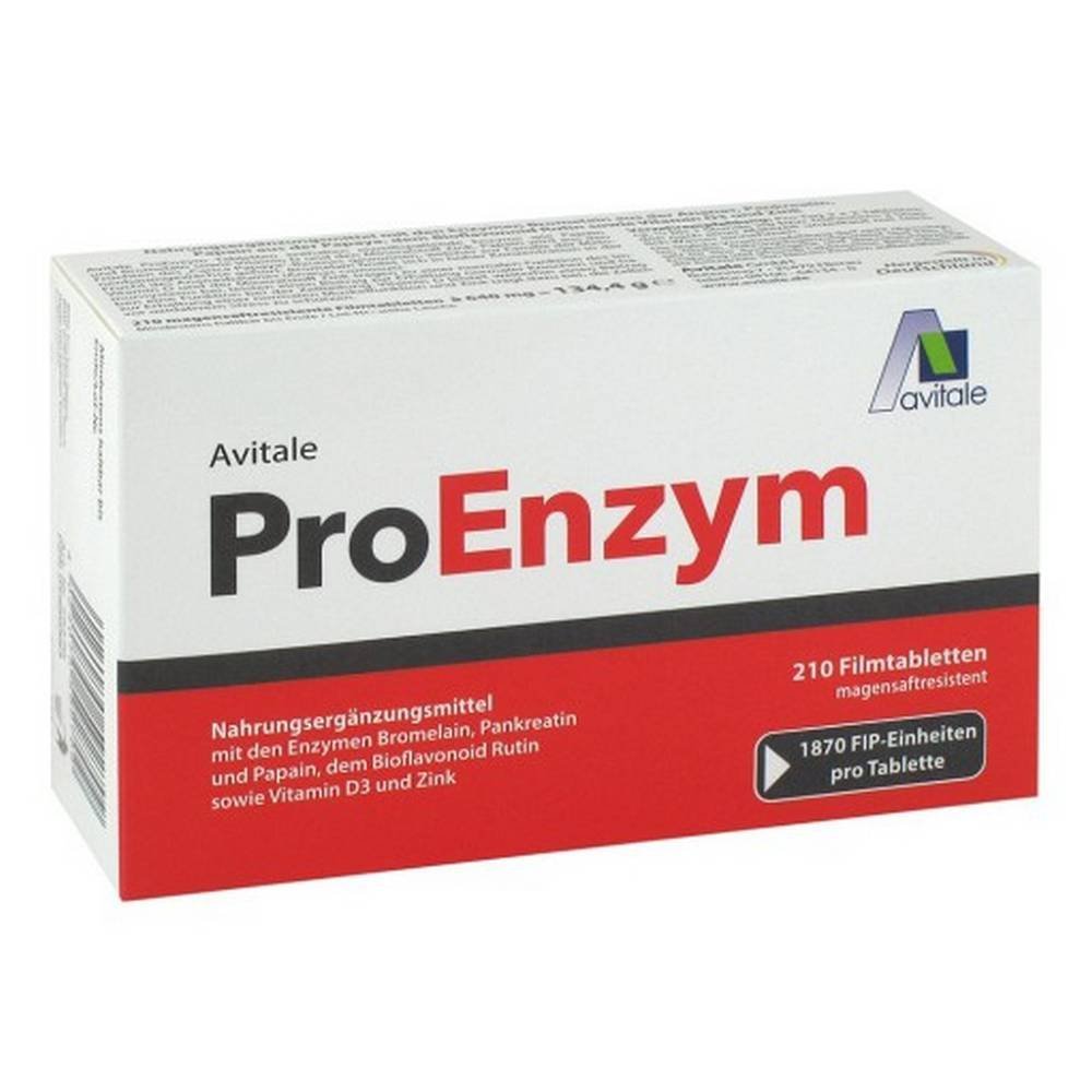 PROENZYM gastro-resistant tablets, 210 pcs