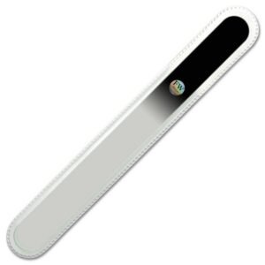 Fulgent World s.r.o.,PROFESSIONAL LARGE GLASS NAIL FILE (BLACK),PROFESIONÁLNÍ VELKÝ SKLENĚNÝ PILNÍK (ČERNÝ)