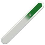 Fulgent World s.r.o.,PROFESSIONAL LARGE GLASS NAIL FILE (GREEN),PROFESIONÁLNÍ VELKÝ SKLENĚNÝ PILNÍK NA NEHTY (ZELENÝ)