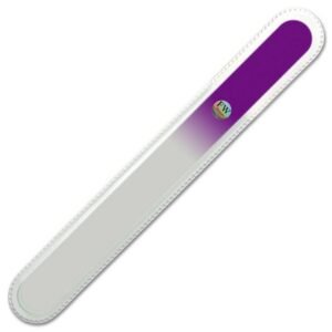 Fulgent World s.r.o.,PROFESSIONAL LARGE GLASS NAIL FILE (PURPLE),PROFESIONÁLNÍ VELKÝ SKLENĚNÝ PILNÍK (FIALOVÝ)