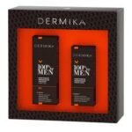 Promotional kit Dermika Men 100, 50, anti-wrinkle and anti-wrinkle cream, 50 ml anti-wrinkle cream around the eyes, 15 ml