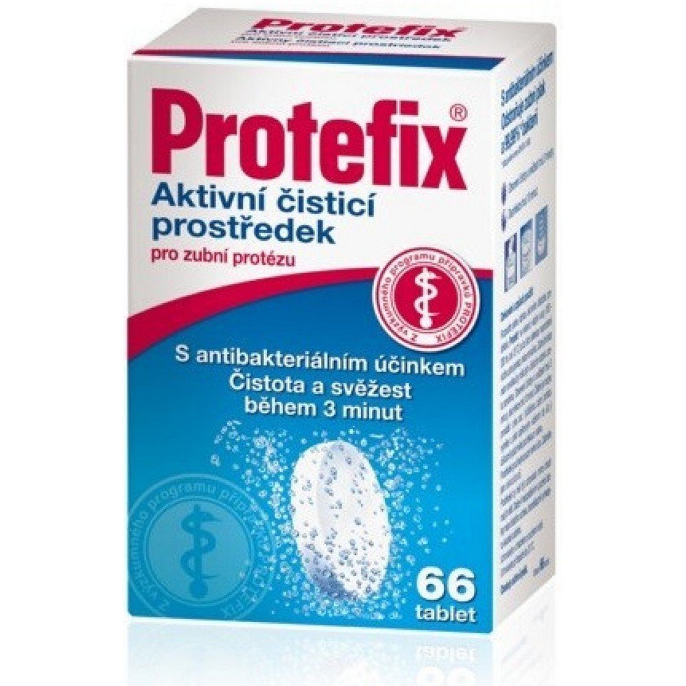 Protefix active cleaning tablets for dentures 66 tablets