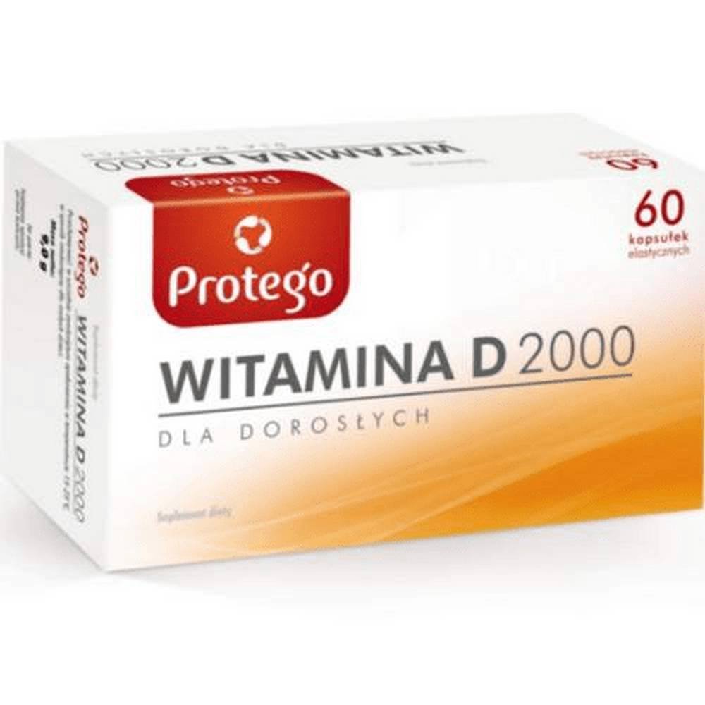 PROTEGO VITAMIN D 2000, FLEXIBLE CAPSULES, 60 PIECES, PROTEGO WITAMINA D 2000, KAPSUŁKI ELASTYCZNE, 60 SZT.