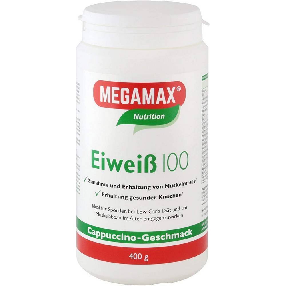 PROTEIN 100 Cappuccino Megamax powder, 400 g