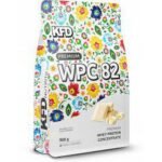 Protein concentrate - WPC KFD 900 g white chocolate flavor