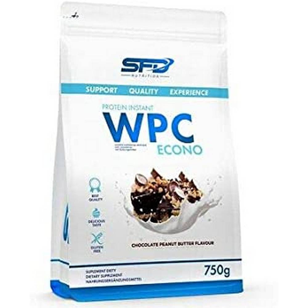 Protein supplement protein concentrate - WPC SFD 750 g chocolate flavor