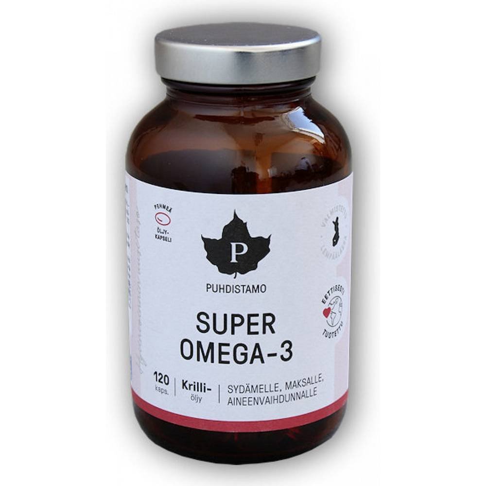 Puhdistamo Super Omega 3 120