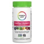 Rainbow Light, Certified Women's Multivitamins, 120 Vegetarian Capsules,Rainbow Light, Zertifizierte Multivitamine für Frauen, 120 vegetarische Kapseln