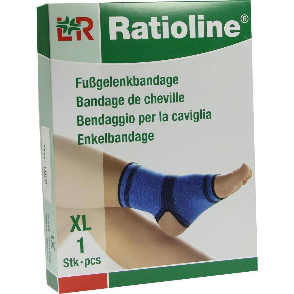 RATIOLINE active ankle bandage size XL, 1 pc