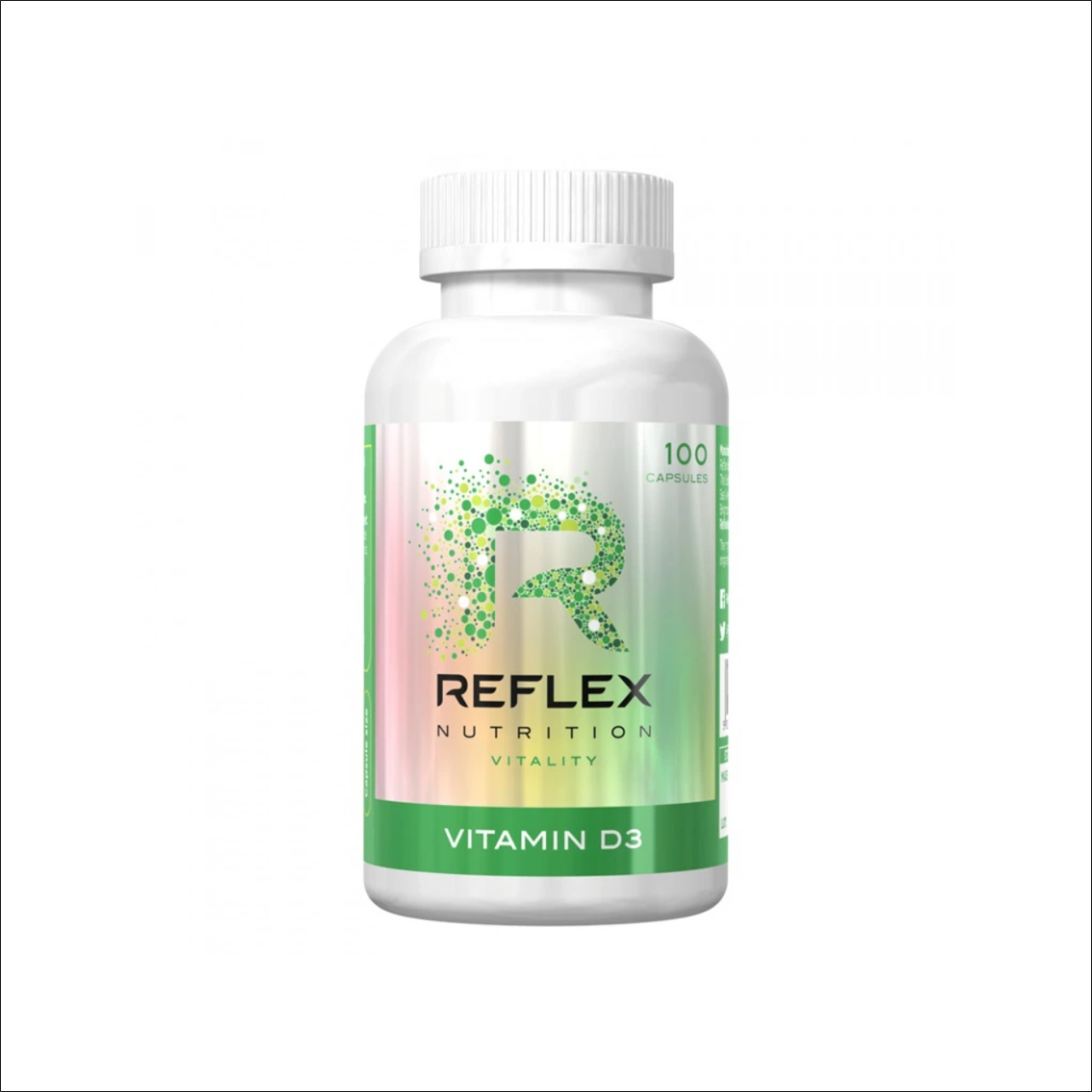 Reflex Nutrition,Reflex Nutrition Vitamin D3 100 capsules,Reflex Nutrition