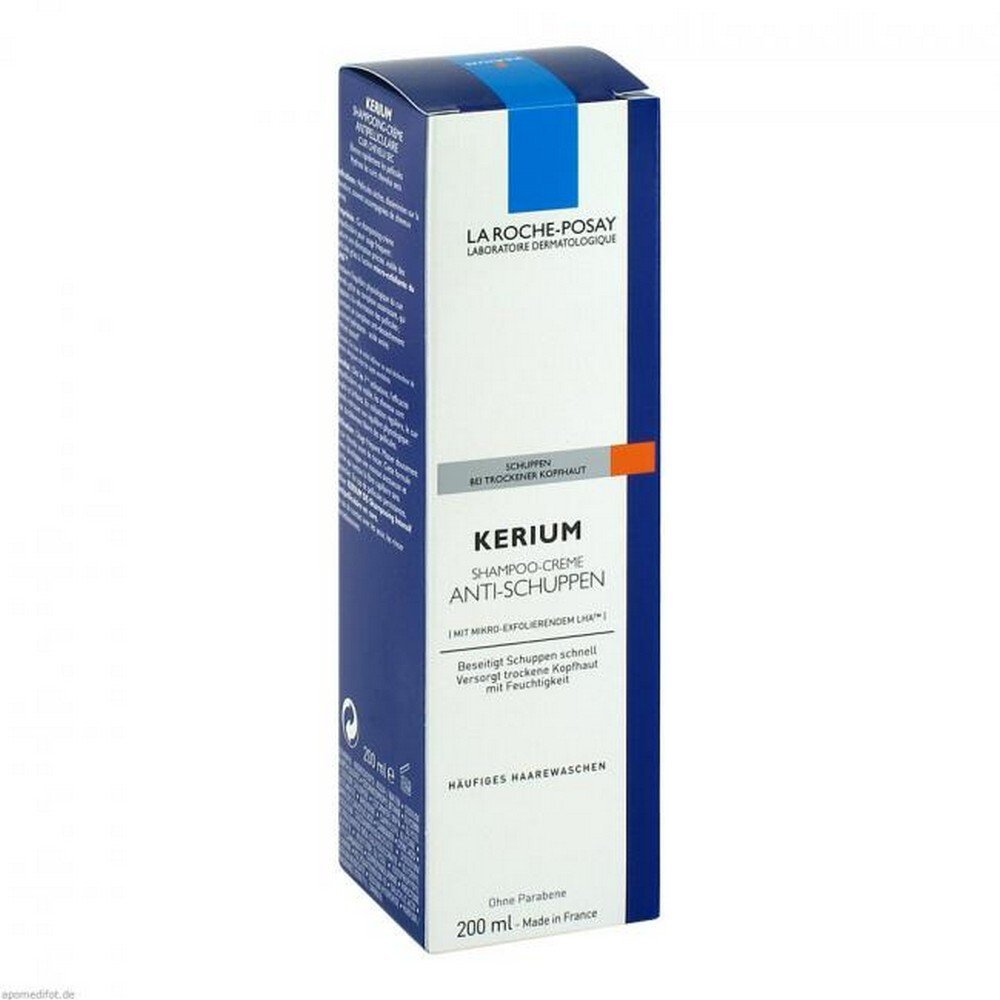 ROCHE-POSAY Kerium dry skin cream shampoo, 200 ml