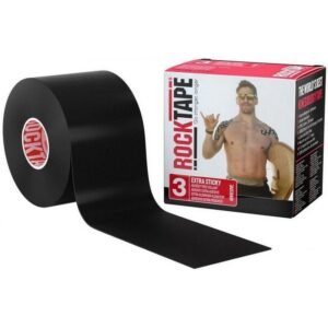 RockTape Kinesiological tape Classic black 5cm x 5m