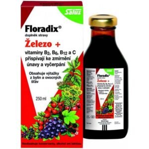 Salus Floradix anti-fatigue syrup 250 ml, Salus Floradix sirup proti únavě 250 ml