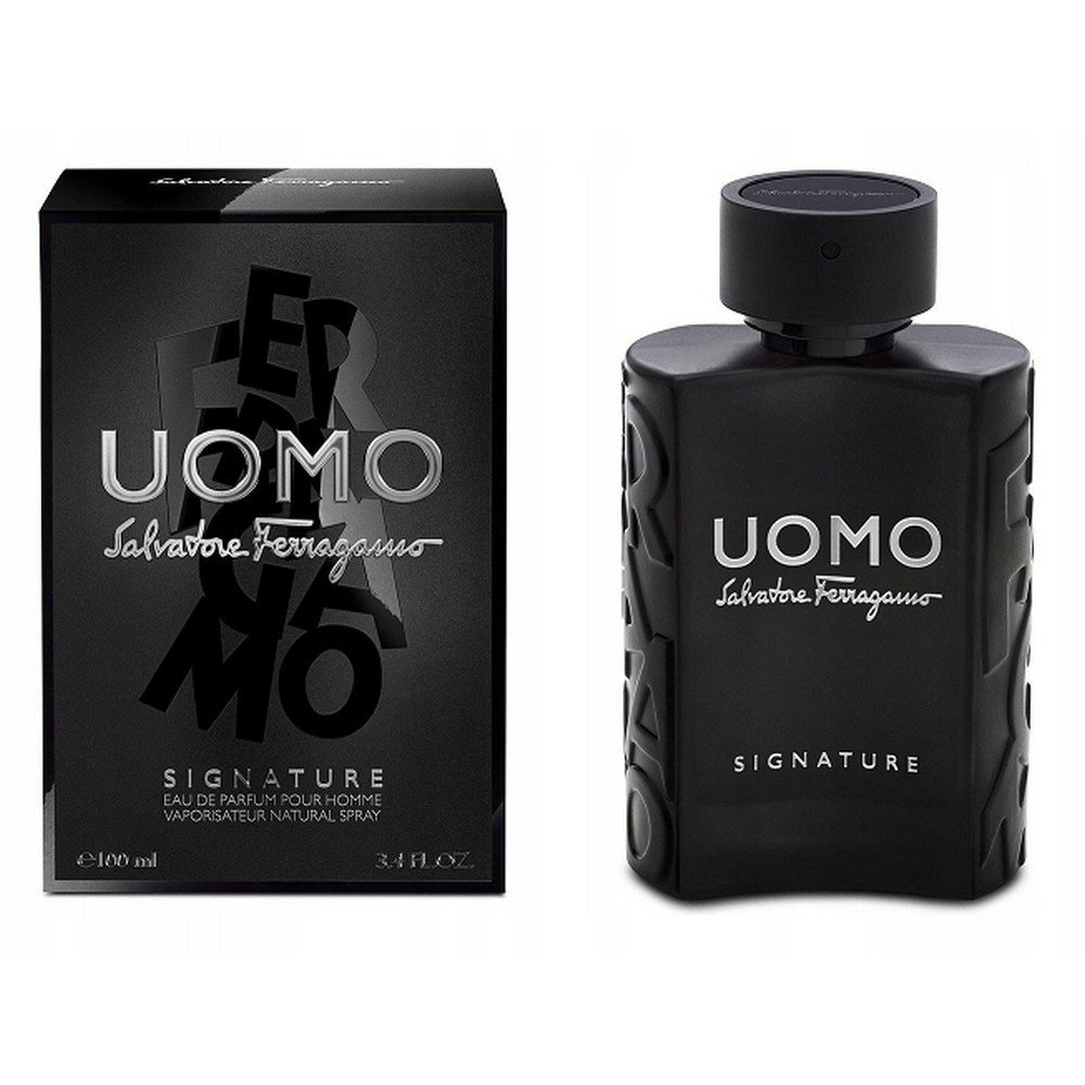 Salvatore Ferragamo,SALVATORE FERRAGAMO men's perfume Uomo Signature EDP 100ml FOIL,Perfumy męskie SALVATORE FERRAGAMO Uomo Signature EDP 100ml FOLIA