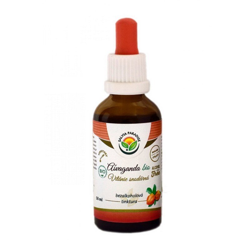 SALVIA PARADISE ASHWAGANDHA VITANIA AF TINCTURE BIO 50 ML, SALVIA PARADISE ASHWAGANDHA VITANIA AF TINKTURA BIO 50 ml