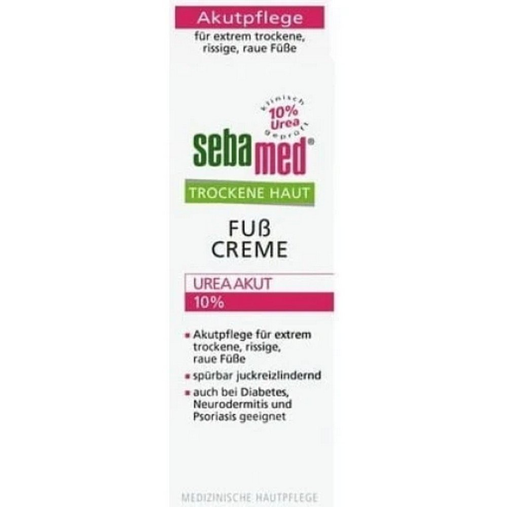 Sebamed cream for dry foot skin with 10% urea, unperfumed, 100 ml