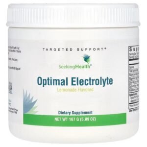 Seeking Health, Optimal Electrolyte, Lemonade, Electrolyte, Lemonade, 5.89 oz (167 g),Seeking Health, Optimal Electrolyte, Limonade, Elektrolyt, Limonade, 167 g (5,89 oz.)