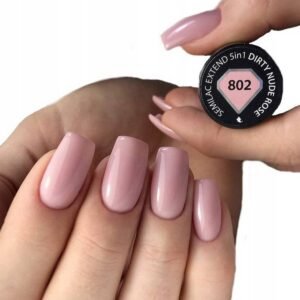 Semilac Extend 5in1 Hybrid varnish 802 Dirty Nude Rose 7 ml