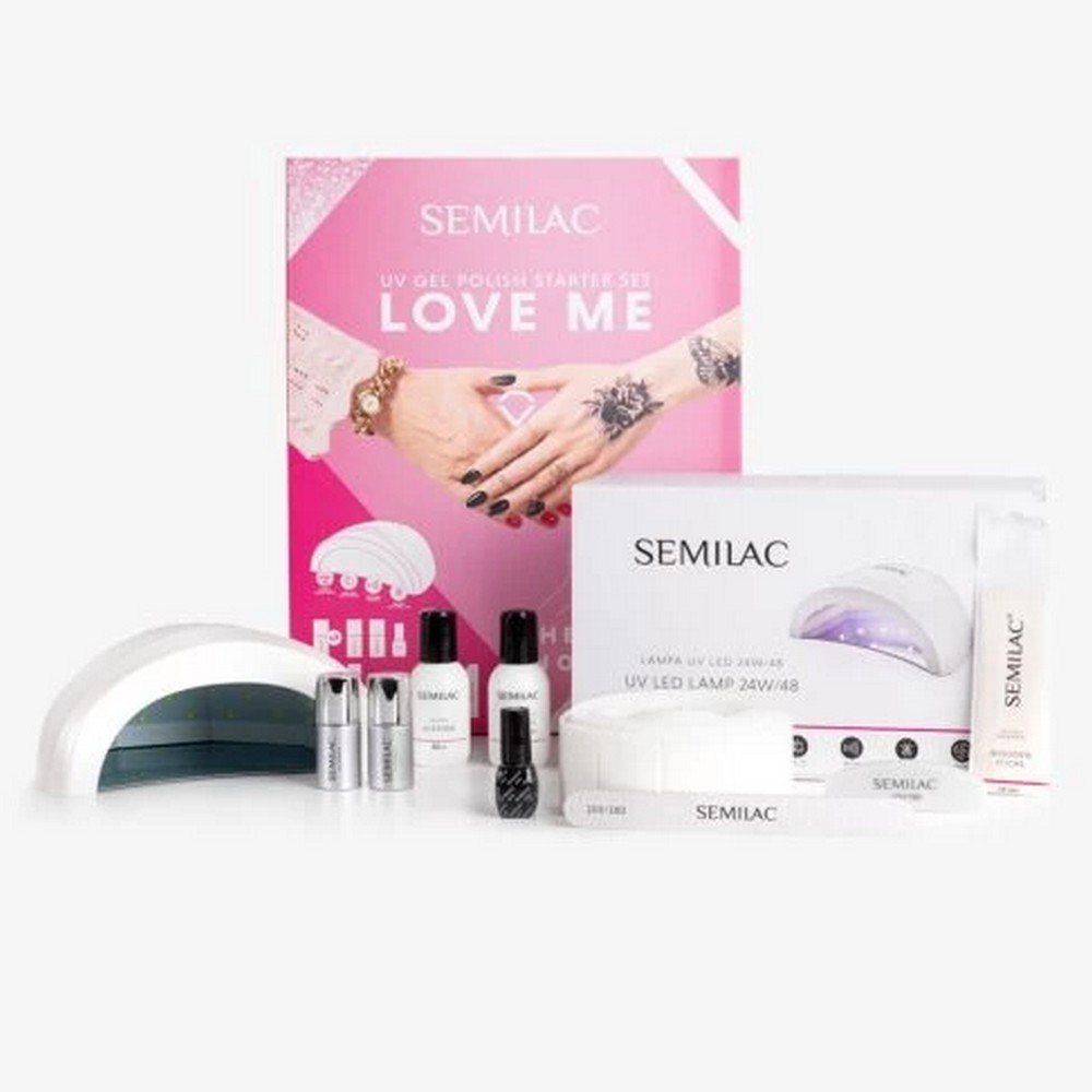 SEMILAC, LOVE ME - STARTER KIT LED LAMP ,48/24,W,LOVE ME - LAMPA LED ZESTAW STARTOWY, 48/24,W