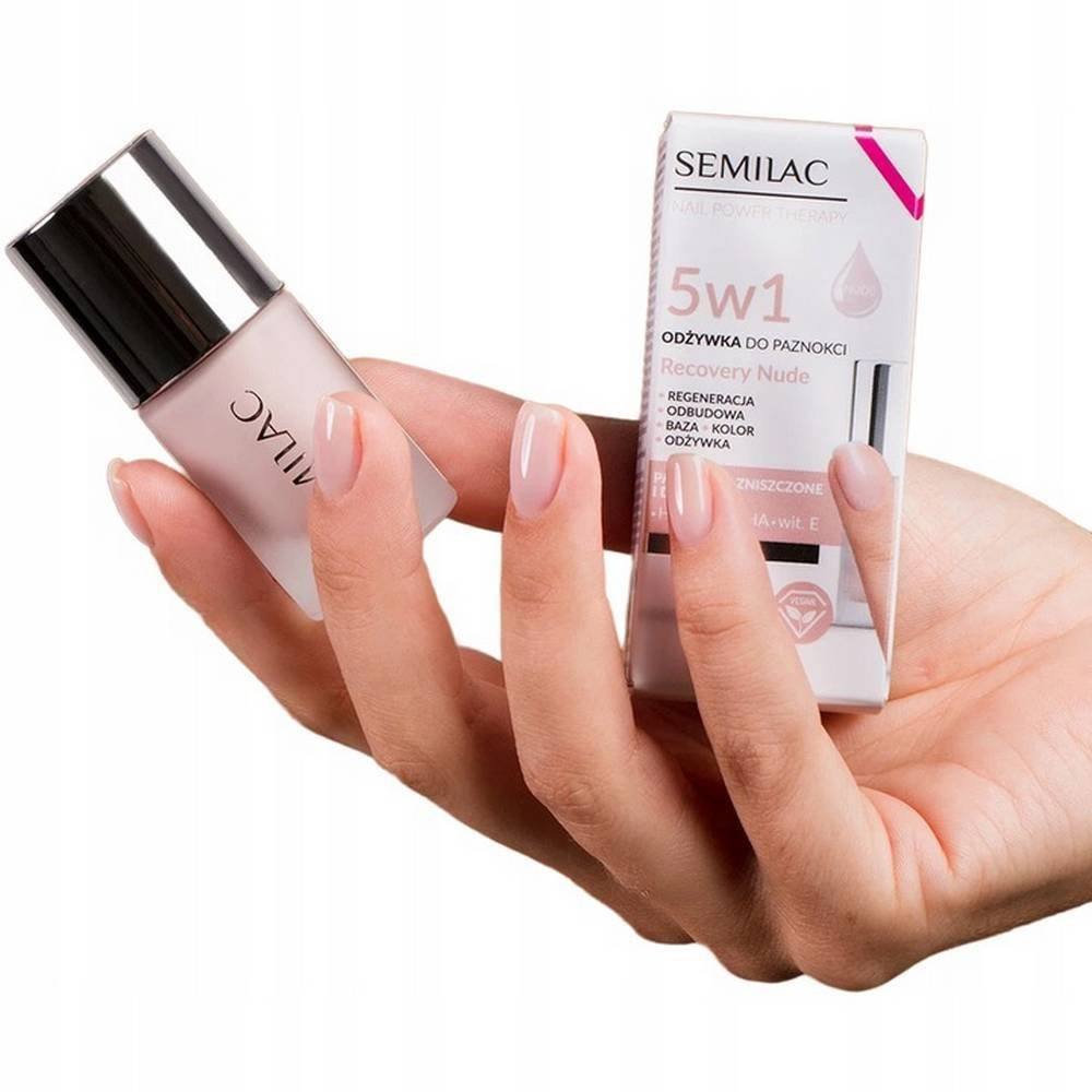 Semilac RECOVERY NUDE 5in1 nail conditioner, 7ml