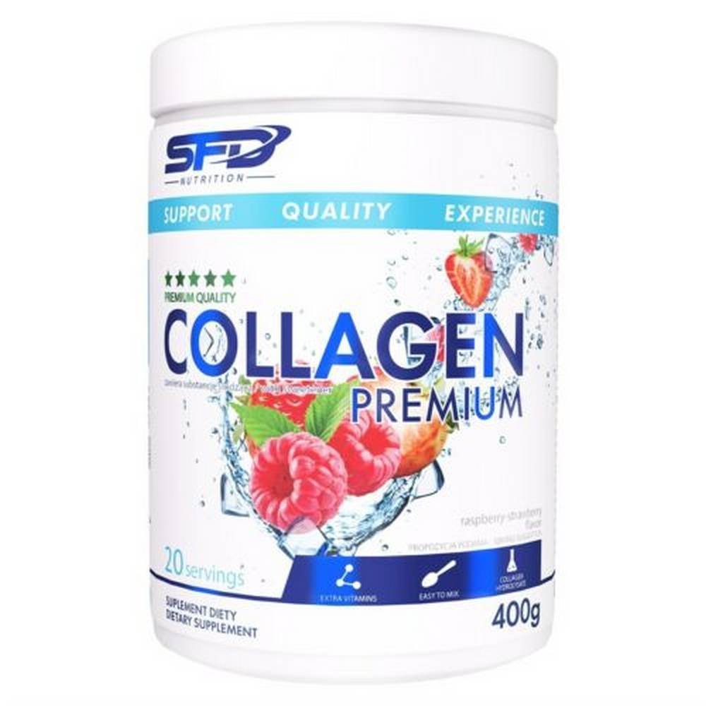 SFD Collagen supplement 400 g raspberry-strawberry