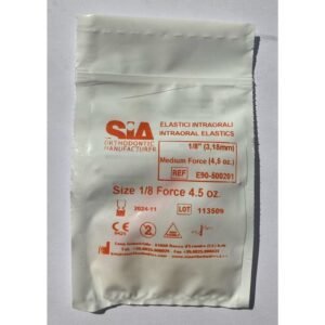 SIA Rubber pulls 1/8 medium 3.18mm - 100 pcs