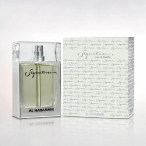 Al Haramain Perfumes LLC,Signature Silver Unisex Eau de Toilette Spray 100Ml,Signature Silver Unisex Woda Toaletowa Spray 100Ml