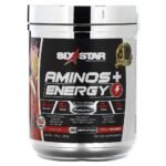 SIXSTAR, Elite Series, Aminos + Energy, Fruit Punch, 7.29 oz (207 g),SIXSTAR, Elite Series, Aminos + Energy, Fruit Punch, 207 g (7,29 oz.)