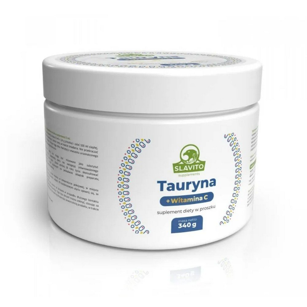 Slavito Taurine With Vitamin C Powder 340g