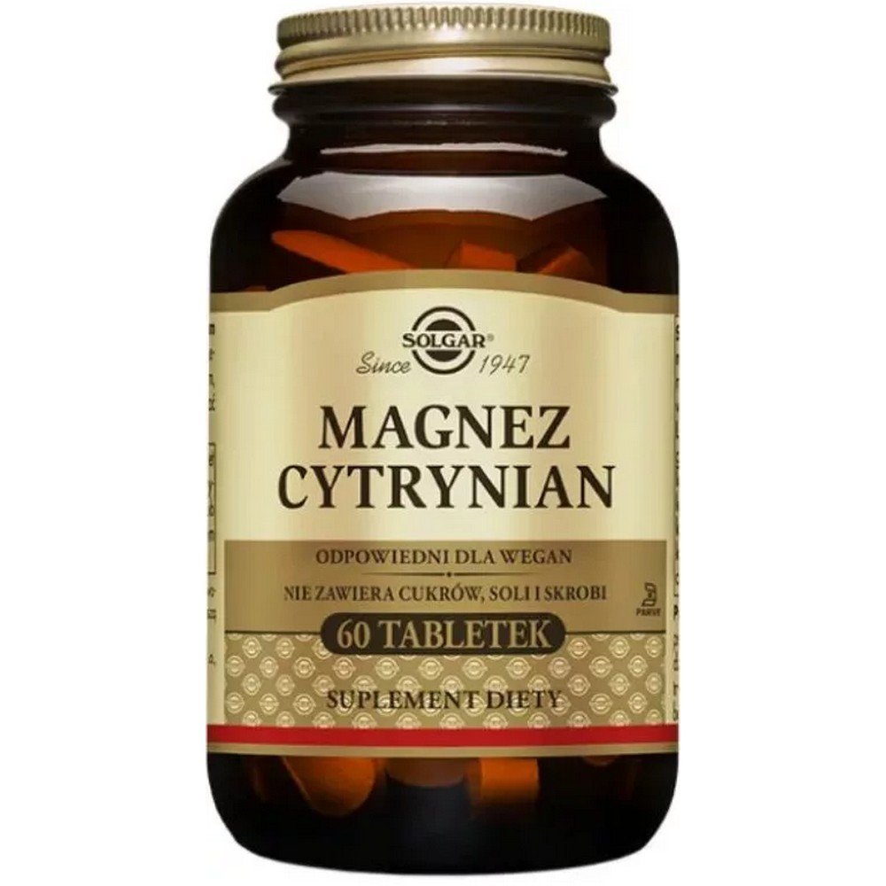 Solgar Magnesium citrate 60 tablets