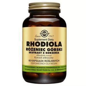 Solgar Rhodiola Rhodiola Rosea 60 caps.