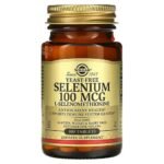 Solgar, Selenium, without yeast, 100 mcg, 100 tablets,Solgar, Selen, ohne Hefe, 100 mcg, 100 Tabletten