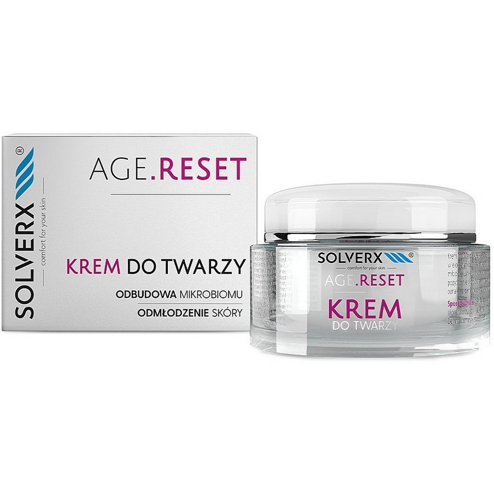 Solverx Age Reset rejuvenating face cream, 50 ml