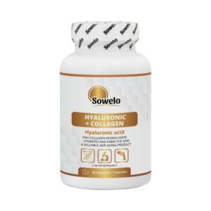 SOWELO HYALURONIC ACID + COLLAGEN CAPS NatiCol ANTI AGING SKIN HYDRATION,SOWELO KWAS HIALURONOWY + KOLAGENOWE CZAPKI NatiCol PRZECIWSTARZENIOWE NAWILŻENIE SKÓRY