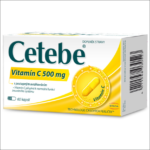 Stada pharma,Cetebe Vitamin C 500 mg 60 capsules,Stada pharma